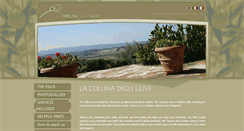 Desktop Screenshot of lacollinadegliulivi.net