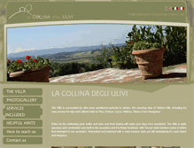 Tablet Screenshot of lacollinadegliulivi.net